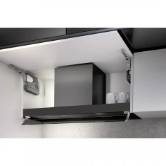 Airforce F300 BL/A/90 Απορροφητήρας Καμινάδα 90cm Μαύρος